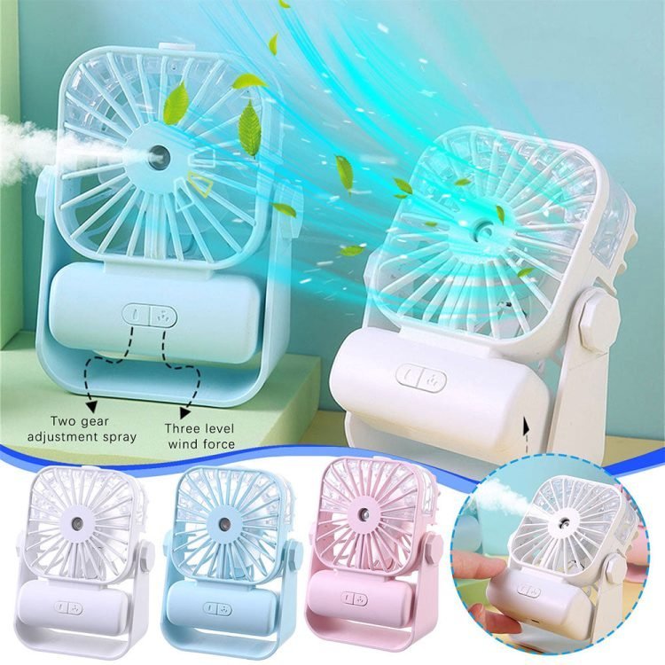JinYiQing Solid Color Mini Spray Electric Fan USB Charging Office Desktop Silent Water Filling Desk Foldable Personal Travel Makeup Home Office Campi b9c96cb4 6232 4004 a812 861e7b6ef.jpg