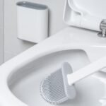 cleanako silicone toilet brush bathroom toilet scrubber toilet bowl brush flexible toilet brush and holder lifestyle 4.jpg
