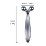 3D Roller Massager 360 Rotate Silver Thin Face Full Body Shape Massager Lifting Wrinkle Remover Facial 1.jpg