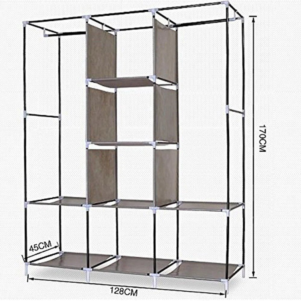 3LayerStorageWardrobe88130ShelfRackFancyNFoldable MultiColor 1.jpg 3LayerStorageWardrobe88130ShelfRackFancyNFoldable MultiColor 1.jpg
