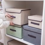 Cotton Linen Storage Box With Cap 2 Size Clothes Socks Toy Snacks Sundries Organizer Set Fabric 1.jpg