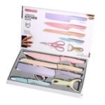 EVERRICHER 02786PCSKitchenKnifeSetCorrugatedColorfulStainlessSteelChefKnifeBreadKnifeCleaverScissorsforKitchen 6.jpg