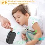 LJ6kWhite Noise Sound Machine Travel Portable USB Rechargeable Sleep Timer Soothing Natural Sounds Compact Sleep Therapy 1.jpg