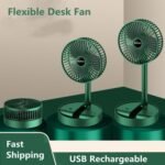 Mini Portable Fan USB Rechargeable Folding Fan Telescopic Desktop Table Cooling Fan for Office Household Outdoor 3.jpg