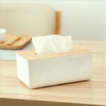 New Wood Napkin Holder Square Shape Wooden Plastic Tissue Box Case Home Kitchen Paper Holdler Storage.jpg