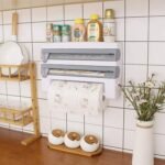 Plastic Wrap Cutter Kitchen Dispenser for Tin Foil Film Storage Rack Shelves Holder Kitchen Paper Towel 3 1 1.jpg