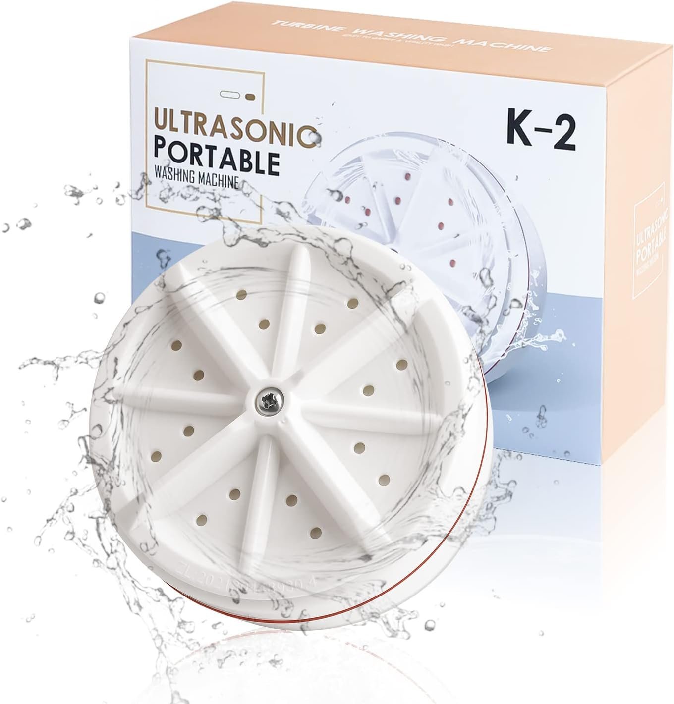 Portable Washing Machine Mini Washing Mini Dishwashers Ultrasonic Turbo Disinfection with USB Suitable for Home Business Travel College Room RV Apartment 0.jpg