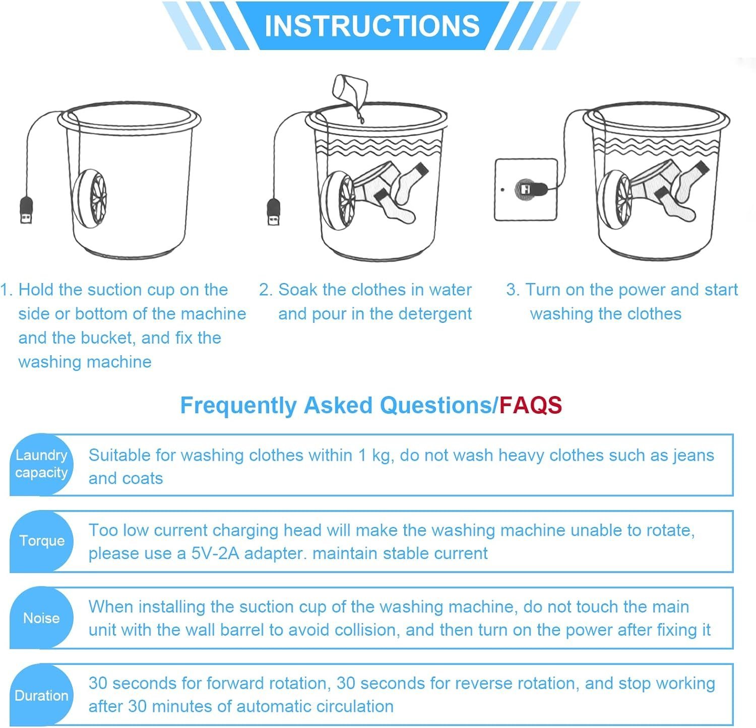 Portable Washing Machine Mini Washing Mini Dishwashers Ultrasonic Turbo Disinfection with USB Suitable for Home Business Travel College Room RV Apartment 6.jpg