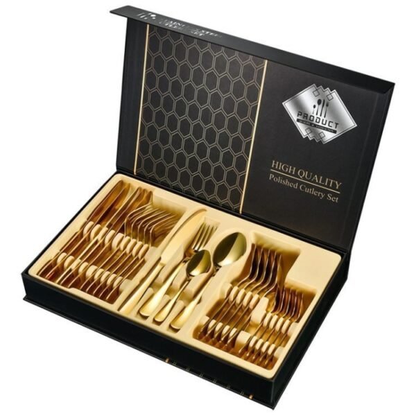 Western Tableware 24 piece Set Creative Gift Stainless Steel Steak Knife Fork And Spoon Set Gift 0b839157 e9dc 42a8 a279 0aa03d5aa78a 1.jpg