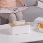Wooden Tissue Box Napkin Holder Cover Toilet Paper Handkerchief Case Solid Simple Stylish Wood Home Car 1.jpg