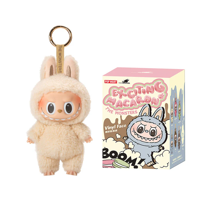 POP MART The Monsters Exciting Macaron Series Plush Pendant Blind Box.webp
