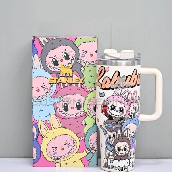 Stanley X Labubu 40oz 1200ml Quencher Tumbler - Cream