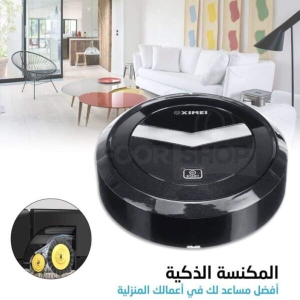 ximei Robotic Vacuum Cleaner - Black