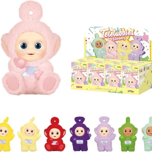 POP MART Teletubbies Vibrancy Series Figures, Blind Box Figures, Random Design Action Figures Collectible Toys Home Decorations, Single Box