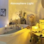 Ocean Wave Projector Light, Mood Lighting Ambient Lighting Luminorthe Cube Northern Lights Projector with 16 Colors and Dynamic Ripple Effect for Living Room Bedroom Decor - 5.1inch - Image 2