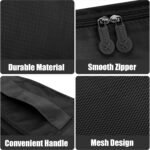 6PCS Packing Cubes for Travel Luggage Organiser Bag Compression Pouches Clothes Suitcase, Packing Organizers Storage Bags for Travel Accessories - Image 13