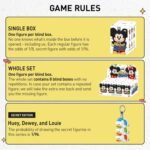 POP MART Mickey Family Figures Cute Together Keychain Series Blind Box ,Random Design Action Figures Collectible Toys Home Decorations, Single Box - Image 2