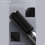 Straightening Iron | 4 Temperature Levels Anti-Wrinkle for Styling Maximum Shine of Reduced Risottis for Home Travel, Smooth and Shiny Hair - Image 3