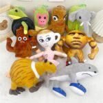 Italian Brainrot Plush, Cuddly Soft Stuffed Animal Doll Tung Tung Sahur Funny Plushie Toy Gift for Kids Teens Boys