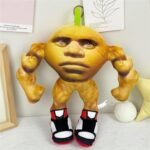 Italian Brainrot Plush, Cuddly Soft Stuffed Animal Doll Tung Tung Sahur Funny Plushie Toy Gift for Kids Teens Boys - Image 7