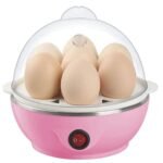 Electric Egg Poacher Steamer, 7 Egg Capacity, Multi-Function Egg Boiler - Image 2