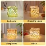 Tulip Night Light, Handmade DIY Cube Mirror Light with 20 Flowers, Tulip Flower Table Lamp & Mirror 2-in-1 for Decoration, Birthday Gifts for Women and Girl, Multicolor - Image 6