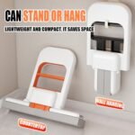 Mini Mop, 2025 New Upgrade Mini Portable Self-Squeezing Mop, Mini Mops for Small Spaces, Wet and Dry Use Cleaning System Small Mops for Bathroom Kitchens Desktop Glass - Image 5