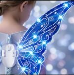 Premium Light Up Fairy Wings with LED Lights for Girls Kids Light Up Butterfly Wings, Moving Butterfly Wings, Moving Sparkling Wings, Luminous Butterfly Wing - Image 3