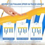 Reflex Drop Sticks Challenge Game, 2026 Upgrade Hand Eye Coordination Training Toy, Hand Speed Challenge Reaction Game, Catching All Drop Sticks for Adult- 3 Adjustable Speed - Image 4